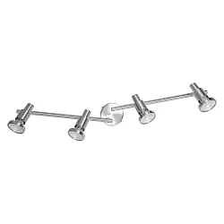 spotlight bar LED SPOT 4 flames, adjustable GU10 IP20