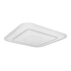 ceiling luminaire SMART+ ORBIS SADDIE 500X500MM RGB + TW square, tunable white, RGB, controllable via WLAN / WIFI IP20, dimmable