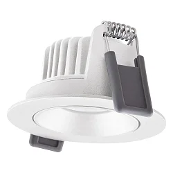 Luz downlight SP ADJ P 8W 930 PS DIM IP20 WT giratorio, con interruptor, multipower, retroceder IP20, blanco