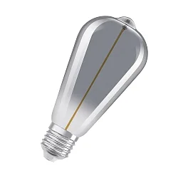 Bombillas Edison en forma de pera VINTAGE 1906® MAGNETIC ST64 SM conmutable ST64 E27 2,2W 60lm 1800K 320° CRI 80-89 