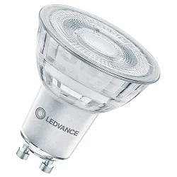 Foco LED PAR16 PAR16 GLOWDIM S 36° Dim-To-Warm PAR16 claro GU10 4,5W 350lm 1800-2700K 36° CRI 80-89 regulable