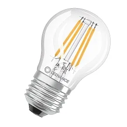 Lámpara LED E27 4,2W 470lm 2700K 300° CRI 90-100 regulable
