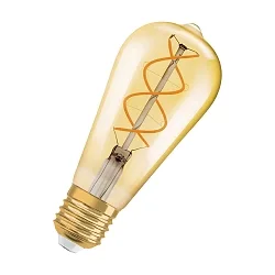 Lámpara LED E27 4W 300lm 2000K 300° CRI 80-89 regulable