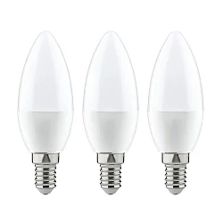 Paulmann LED 3-pack 4W E14 2700K 250lm, candle