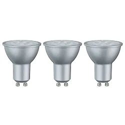 Lámpara reflectora LED juego de 3 GU10 6,5W 425lm 2700K 38° CRI >80