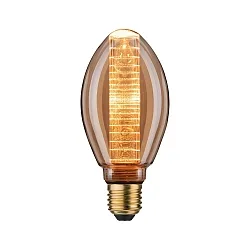 Filamento de alumbrado decorativo B75 INNER GLOW RING LED Forma de pera E27 4W 200lm 1800K CRI >80 