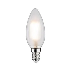 Filamento luminoso en forma de vela C35 E14 5W 470lm 2700K CRI >80 regulable
