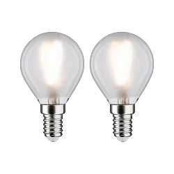 Filamento luminoso en forma de gota P45 juego de 2 E14 3W 250lm 2700K CRI >80 