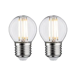 Filamento luminoso en forma de gota P45 juego de 2 E27 5W 470lm 2700K CRI >80 