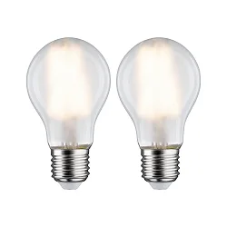 Filamento luminoso en forma estándar STANDARD LED A60 juego de 2 E27 7W 806lm 2700K CRI >80 