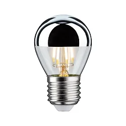 Lámpara espejada forma de gota P45 E27 4,8W 360lm 2700K CRI >80 regulable