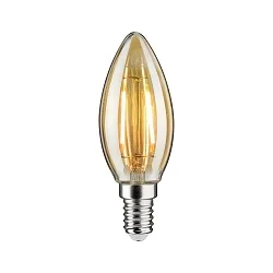 Filamento luminoso en forma de vela B35 E14 4,7W 430lm 2500K CRI >80 regulable