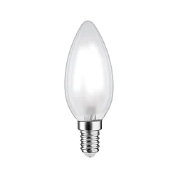 Filamento luminoso en forma de vela B35 E14 5W 470lm 6500K CRI >80 regulable