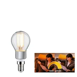 Filamento luminoso en forma de gota P45 Dim-To-Warm E14 5W 470lm 1800-3000K CRI >80 regulable