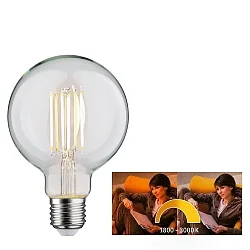 Bombilla filamento Globe G95 Dim-To-Warm E27 7W 806lm 1800-3000K CRI >80 regulable