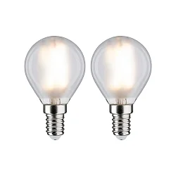 Filamento luminoso en forma de gota P45 juego de 2 E14 4,5W 470lm 2700K CRI >80 