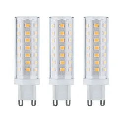 Lámpara de base enchufable STS LED juego de 3 G9 5W 470lm 4000K CRI >80 