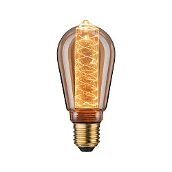 Filamento de alumbrado decorativo DECO EDISON  INNER GLOW SPIRAL LED ST64 E27 3,6W 120lm 1800K CRI >80 regulable