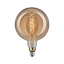 Filamento de alumbrado decorativo FILAMENT BIG GLOBE DOUBLE SPIRAL G200 E27 7W 400lm 1800K CRI >80 regulable