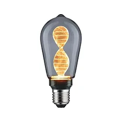 Lámpara LED en forma de émbolo INNER GLOW HELIX ST64 E27 3,5W 90lm 1800K 360° CRI >80 
