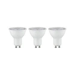Lámpara reflectora LED juego de 3 GU10 7W 460lm 4000K 36° CRI >80 