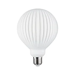 Bombilla filamento Globe GLOBE G125 WHITE LAMPION V2 ranurado, empotrado G125 mate E27 4,3W 400lm 3000K CRI >80 regulable