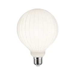 Bombilla filamento Globe GLOBE G125 WHITE LAMPION V3 ranurado G125 mate E27 4,3W 400lm 3000K CRI >80 regulable