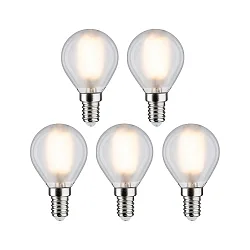 LED Lámpara gota juego de 5 E14 5W 470lm 2700K CRI 80-89