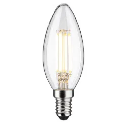 Filamento luminoso en forma de vela ECO-LINE CANDLE conmutable P45 claro E14 4W 840lm 3000K 360° CRI >80  claro