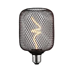 Lámpara de filamento LED METALLIC GLOW CYLINDER 3-STEP DIM E27 4W 160lm 1800K CRI >80 regulable