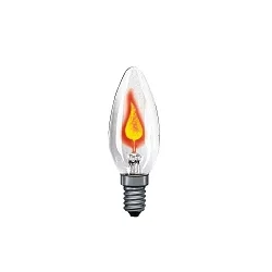 LED para en forma de vela C35 E14 3W regulable