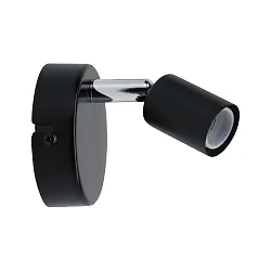 spot CAROLINA 1 flame GU10 IP44, anthracite, chrome dimmable
