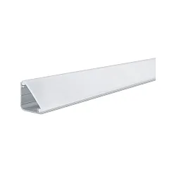 DELTA Profile with diffuser, 100cm, anodized / satin aluminum