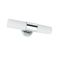 Luminaria de baño LENIA E14 IP44, cromo 