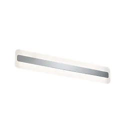 Luminaria de baño LUKIDA LED indirecta IP44, cromo 