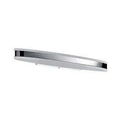 Luminaria de baño KUMA LED Arriba-Abajo IP44, cromo 
