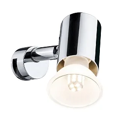 Luminaria de espejo MINTAKA ajustable GU10 IP20, cromo 