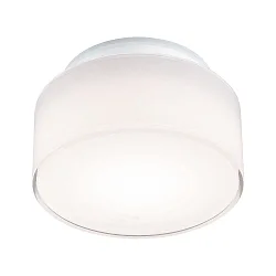 bath luminaire MARO round IP44, mat, white 