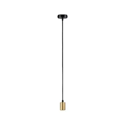 Luminaria colgante RAVI IP44 ajustable E27 IP44, dorado, negro