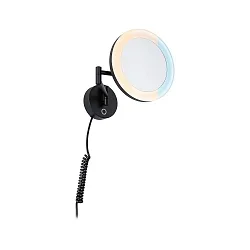 Espejo con iluminación MASUA IP44 - 3X ZOOM 3 veces, redondo, con brazo flexible, CCT Switch, inclinable IP44 / IP20