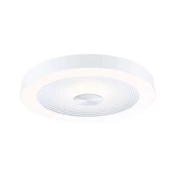 wall and ceiling luminaire VOLEA Ø 40CM direct / indirect IP44, gold, black, silver dimmable