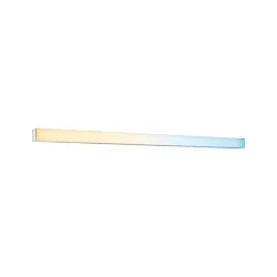 Luminaria de espejo HOMESPA TOVA LED lang, Tunable White, con mando a distancia IP44, cromo, blanco regulable