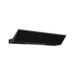 Luminaria de pared RANVA LED LED IP20, negro mate regulable