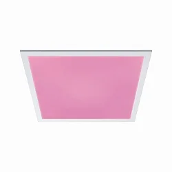 Panel de LED AMARIS LED corto, RGBW, controlable por ZigBee, regulable 36W 2400lm RGB + 2700K CRI >80