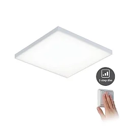 LED Panel VELORA DIM surfaced mounting, 22.5cm, 230V, 20W 3000K 1600lm, dimmable, white matt