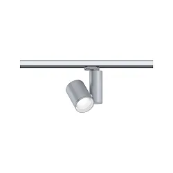 Proyector de raíl PRORAIL3 ZEUZ LED ajustable IP20, plata regulable