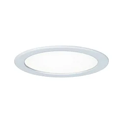 LED Recessed luminaire QUALITY PREMIUM PANEL LED, round, IP44, 1x18W, 4000K, 230V, 220mm, white