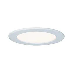 Luminaria empotrable QUALITY PREMIUM PANEL LED redondo IP44, blanco  780lm 2700K 110° 110°