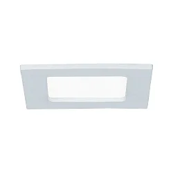 Luminaria empotrable QUALITY PREMIUM PANEL LED angular IP44, blanco  390lm 4000K 100° 100°