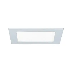 Luminaria empotrable QUALITY PREMIUM PANEL LED angular IP44, blanco  850lm 4000K 120° 120°